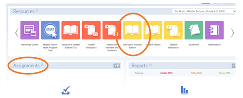 Go Math Dashboard